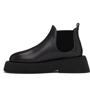 MARSELL gray gommellone Chelsea boots, brand new, leather, size 38